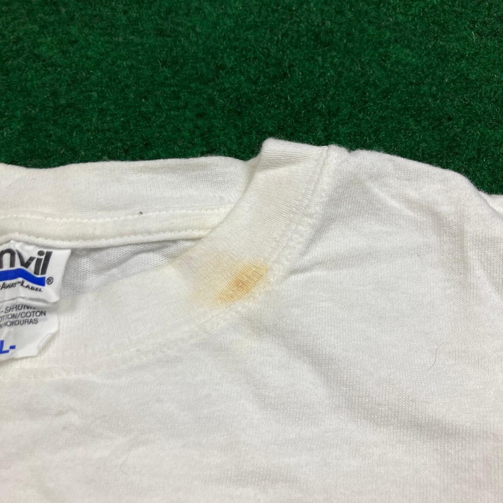 Vintage Spray Shirt Mens L White Video Game Promo Tecmo Logo Prince Ray Y2k Tee View 5